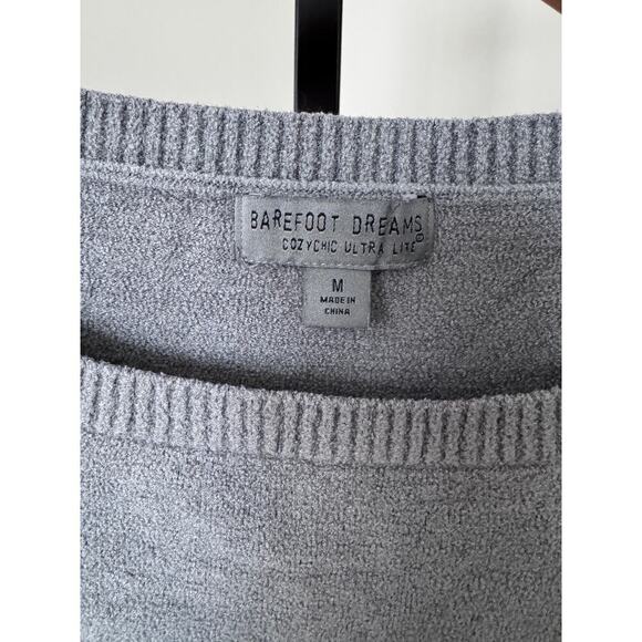 Barefoot Dreams Cozy Chic Ulta Lite Womens Blue Pullover - Picture 2 of 3